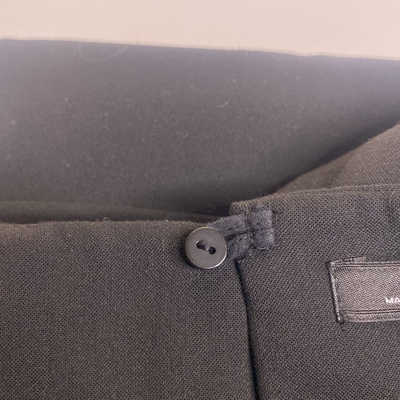 Zara Woman Black Mini Short Sleeve Dress Sz Lg - Picture 6 of 7